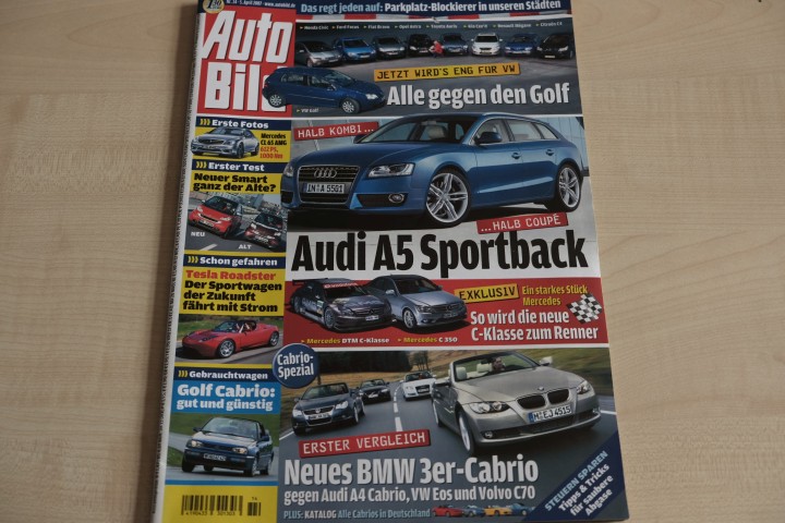 Deckblatt Auto Bild (14/2007)